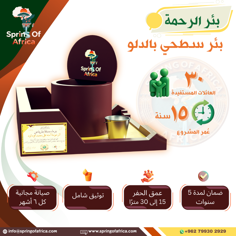 أهدِ بئرًا… تُهْدِهِم حياة