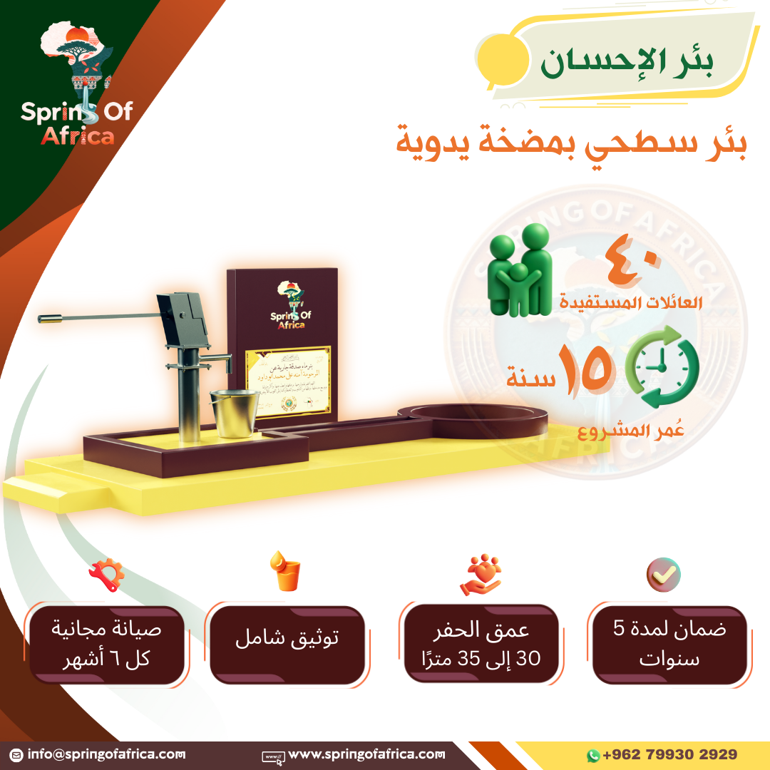 أهدِ بئرًا… تُهْدِهِم حياة